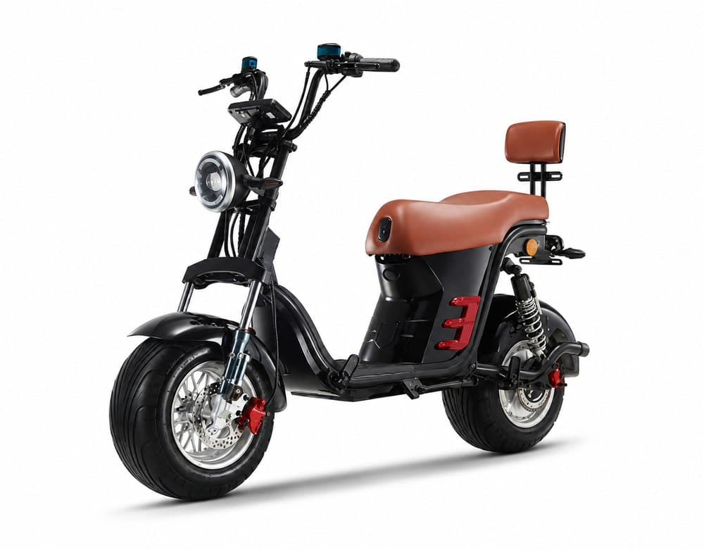 HISPEED Fat S1 — Fat Tire, 1500W mini-chopper with NFC unlock, removable battery and 3 modes.