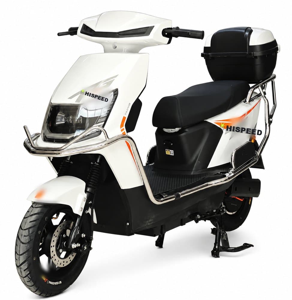 HISPEED Urban C1 — Urbana, Ciclomotor elétrico de 1200W com suspensão hidráulica e painel digital colorido.