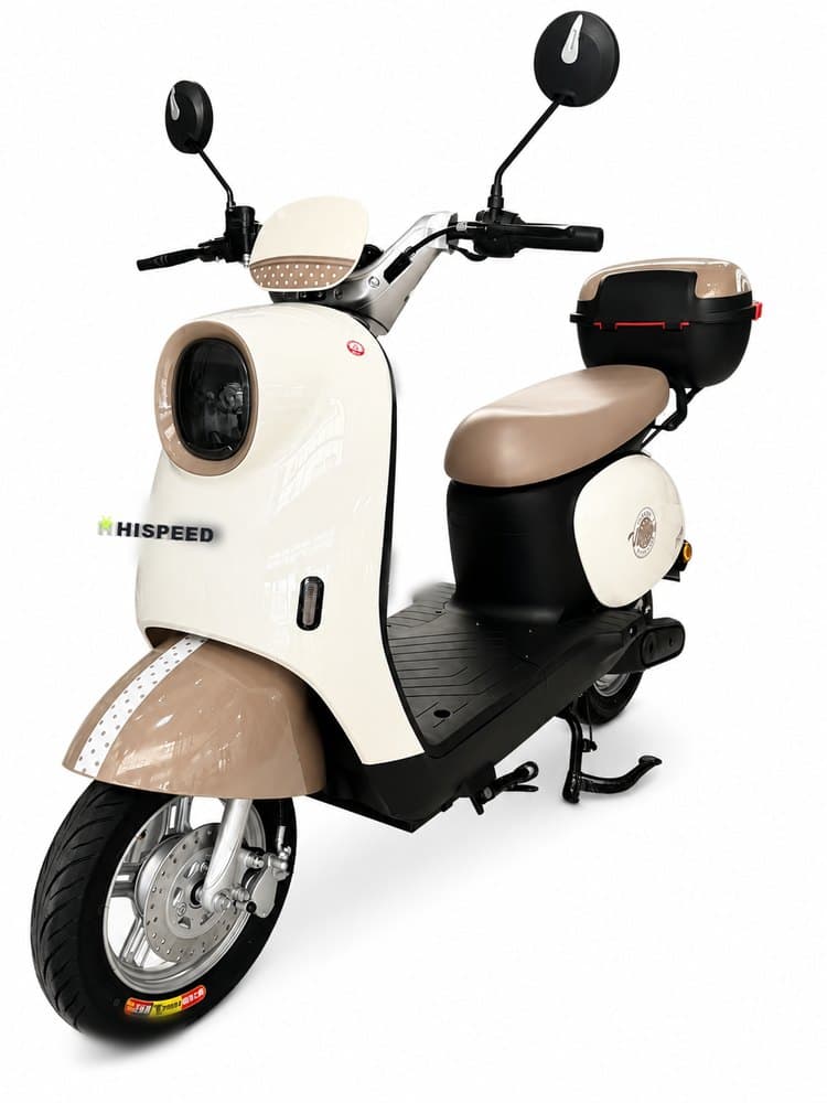 HISPEED Urban C2 — Urbana, Scooter elétrica 1000W multivoltagem (48/60/72V) com aro de alumínio de 14".
