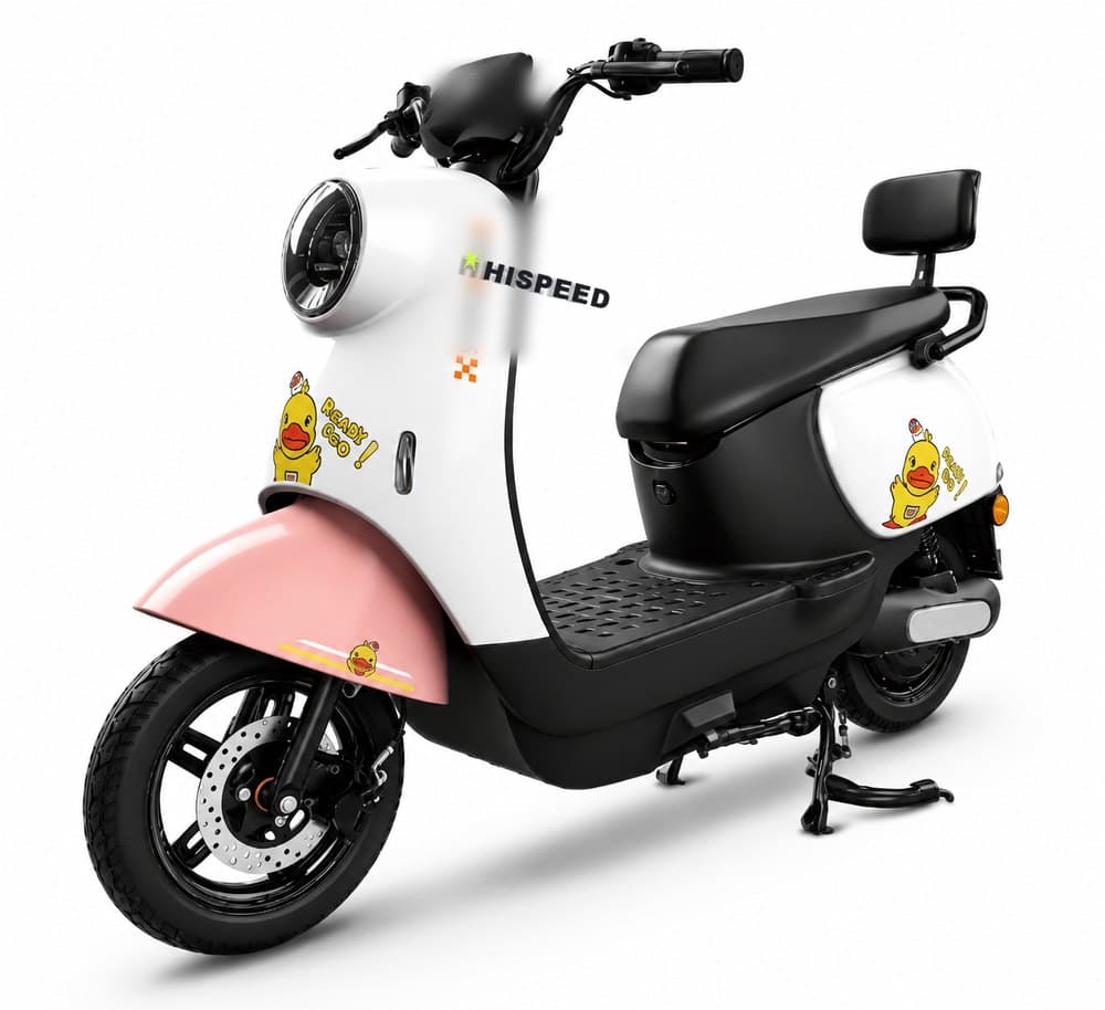 HISPEED Urban C9 — Urban, 800W scooter with playful graphics, remote control and mirrors.