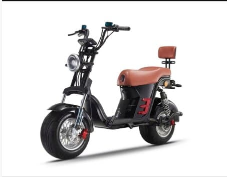 HISPEED Fat S1 — Fat Tire, Mini chopper elétrica de 1500W com partida por NFC, bateria removível e 3 modos de velocidade.